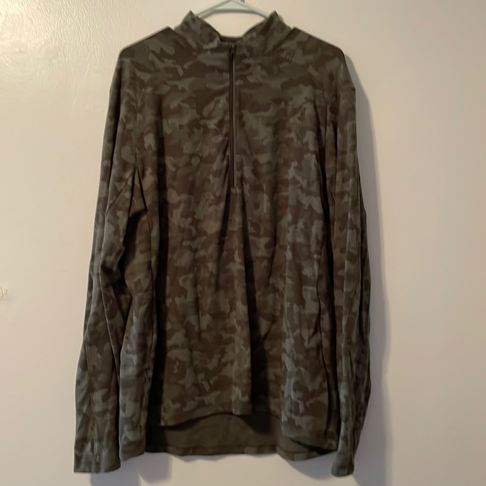 lululemon | Surge Warm Half-Zip | Digital Camo | XXL